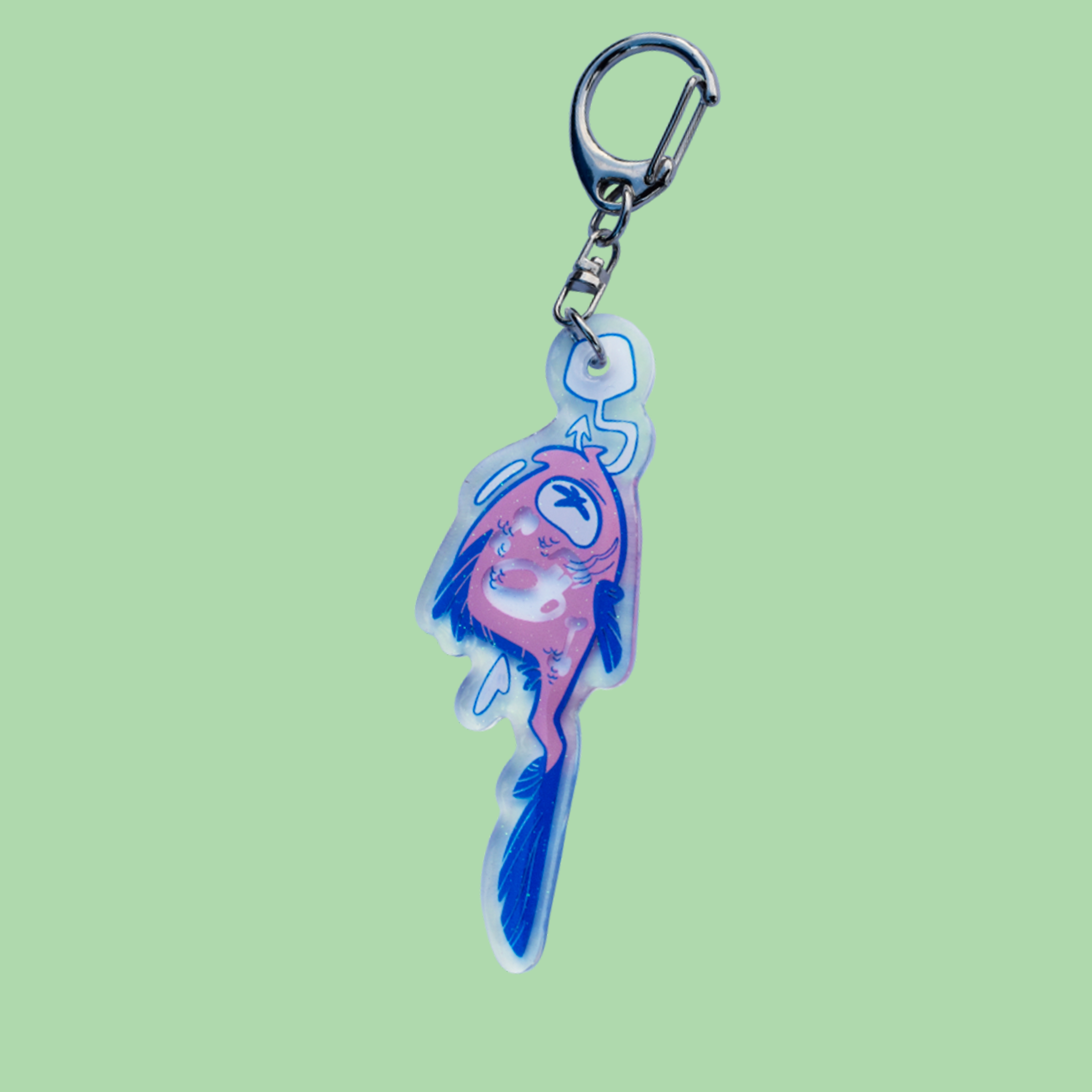 Tiny Feesh Keychain