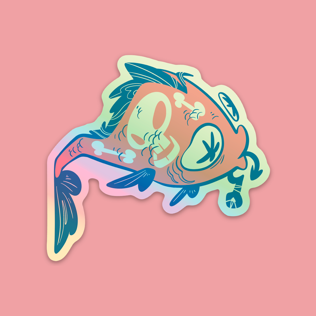 Shiny Feesh Sticker