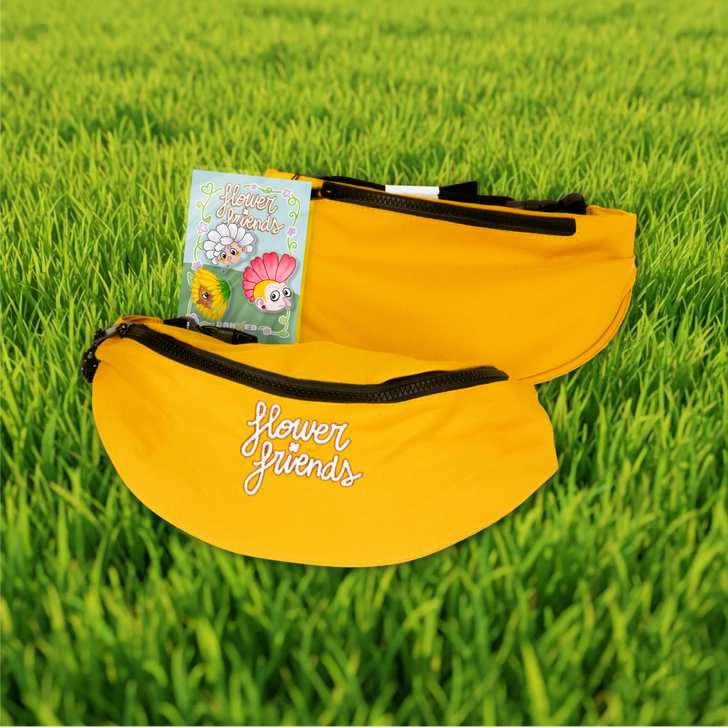 PACK Pouch + Flower Pins